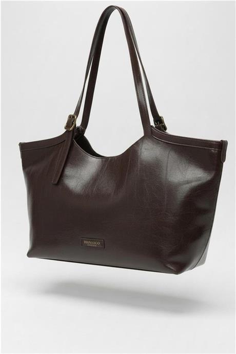 Borsa grande effetto pelle GREAT